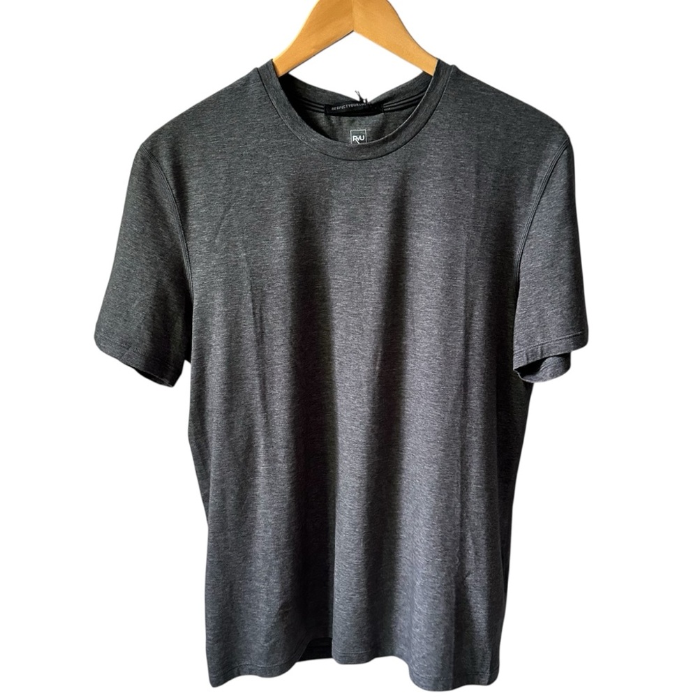 RYU Standard Issue Crew Tee Heather Asphalt Gray Size‎ Small NWT